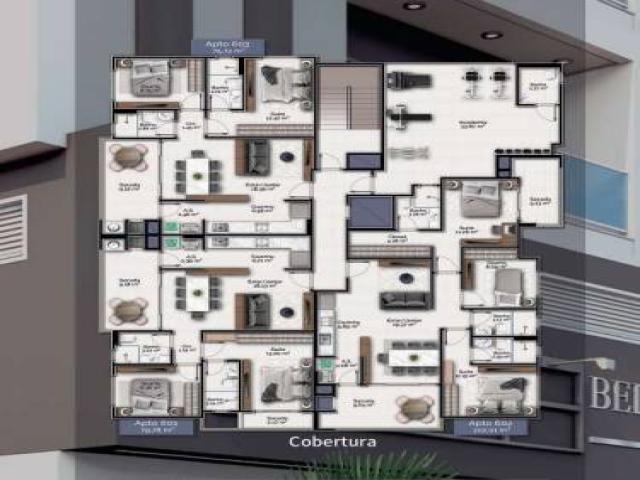 #239 - Apartamento para Venda em Tijucas - SC